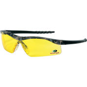MCR Safety® Mossy Oak® Dallas® MODL114 DL1 Safety Glasses, Camo Frame, Amber Lens