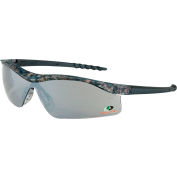 MCR Safety® Mossy Oak® Dallas® MODL117 DL1 Safety Glasses, Camo Frame, Silver Lens