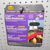 M-D All Climate Auto & Marine Weatherstrip 01033 Black All Profile 17'L x 19/32"W x 5/16"TK