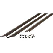 M-D universel porte montant du coupe-froid 3 Piece Kit, 01156, Bronze, comprend le matériel pour installer