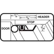 M-D Universal Door Jamb Weatherstrip 3 Piece Kit, 01271, Brite Gold,  includes hardware for install
