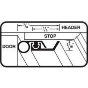 M-D Universal Door Jamb Weatherstrip 3 Piece Kit, 01271, Brite Gold, includes hardware for install
