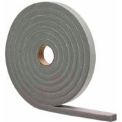 M-D High Density Foam Tape (Closed Cell), 02238, Gray, 1/8" x 1/4" x 17'