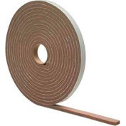 M-D High Density Foam Tape (Closed Cell), 02790, Brown, 3/16" x 3/8" x 17'