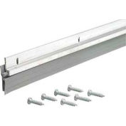 M-D Door Sweep Aluminum W/ Triple Fin Vinyl Seal, 05090, Silver, 36"
