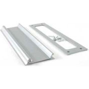 M-D Mail Slot 28472, Aluminium, Rabat & Plaque Arrière, 10"W, Argent