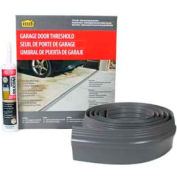 M-D Garage Door Threshold Kit, 50100, Gray, 10' Long for Single Door