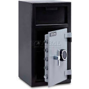 Mesa Safe B-Rate Depository Safe MFL2714E-ILK Front Loading Digital Lock-Keyed Interior,14x14x27-1/4