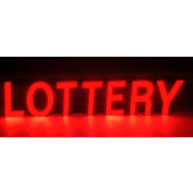 Mystiglo loterie conduit signe - 25" W x 5" H