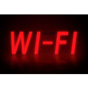 Mystiglo Wi-Fi LED Sign - 17"W x 5"H