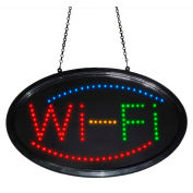 Mystiglo Wi-Fi LED Dot signe - W 24" x 14" H