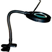 3.5" 3-Diopter LED Clip On Magnifying Lamp