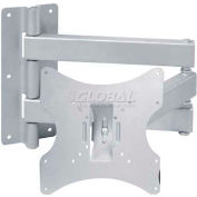 MG Electronics LCD Articulating Arm Wall Mount Bracket For 17"-32" Monitors
