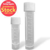 MTC Bio Transport Tube with Attached Screw Cap, Sterile, 10 ml, 1000 Pack