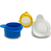 MTC Bio Sterile Cell Strainer with 1 Reducing Adapter, 40µm, Blue, 50 Pack