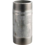 2 In. X 6 In. 304 Stainless Steel Pipe Nipple - 16168 PSI - Sch. 40 - Domestic