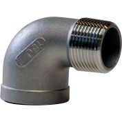 2 In. 304 Stainless Steel 90 Degree Street Elbow - MNPT X FNPT - Class 150 - 300 PSI - Import