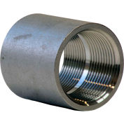 1/2 In. 304 Stainless Steel Coupling - FNPT - Class 150 - 300 PSI - Import