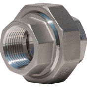 1-1/4 In. 304 Stainless Steel Union - FNPT - Class 150 - 300 PSI - Import