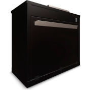 MB Sentinel XL48 Box Sentinel™ Front Loader Armoire à énergie solaire, 26 « L x 50"Dx 44"H, noir