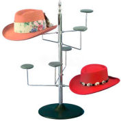 Compteur Hat Rack, niveau 4, noir/Chrome Marv-O-Lus féminin, 32