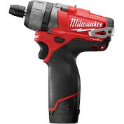 Milwaukee 2402-22 M12 FUEL 1/4" Hex 2-Speed Screwdriver Kit