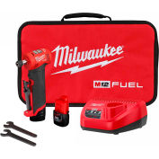 Milwaukee M12 FUEL™ kit de meuleuse à angle droit sans fil de 1/4 po, 2485-22