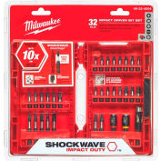 Milwaukee® 48-32-4004 SHOCKWAVE™ 32-Piece Impact Driver Bit Set
