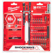 Milwaukee® 48-32-4005 SHOCKWAVE™ 36-Piece Impact Driver Bit Set