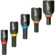 Milwaukee® 49-66-4563 Shockwave™ 5 Pc.Insert Nut Driver Set