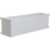 Mayne® Cape Cod 3-ft. Window Box Planter, Blanc