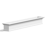 Mayne® Yorkshire 7-ft. Window Box, Blanc