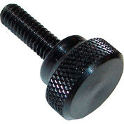 Precision Thumb Screw w/ Shoulder - M3 x 0.5 - 8mm Thread - 9.5mm Head Dia. - Steel - Pkg of 5