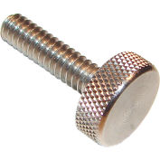 Precision Thumb Screw - #10-32 - 5/8" Thread - 7/16" Head Dia. - 3/16" Head H - SS - Pkg of 5