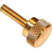 Tête de vis de serrage de précision en laiton w / épaule 1/4 - 20 - 1/2" Thread - 5/8" dia. - paquet de 10