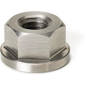 #4-40 Hex Flange Nut - 1/4" Hex - 3/8" Flange Dia. - 7/32" Height - Stainless Steel - CN-094SS