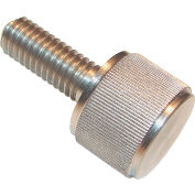 Panel Thumb Screw - 3/8-16 - 1" Thread - 7/8" Head Dia. - 11/16" Head H - Stainless - Pkg of 2
