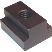 1/2-13 T-fente écrou - Table fente de 11/16"- 1-1/8" - 3/4" hauteur - largeur de Base en acier au carbone - oxyde noir