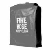 Fire Hose Rack Cover - 32 In. X 22 In. X 6 In. - Red Vinyl - For 142 & 143 Hose Rack
