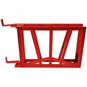 Fire Hose Standard Hump Rack - For 1-1/2 In. Diameter - 100 Ft Capacity - Steel