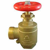 Moon American, Angle Hose Valve, 170-1521, 1-1/2" NH, Brass