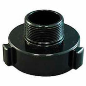 Fire Hose Female/Male Reducer Adapter - 2 In. NPT Female X 1-1/2 In. NH Male - Aluminum