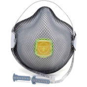 Moldex 2840R95 2840 séries R95 respirateurs contre les particules, HandyStrap & soupape Ventex, M/L, 10/boîte