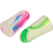 Moldex 6604 bougies® bouchons d’oreilles mousse multicolore, Uncorded, 200 paires/boîte
