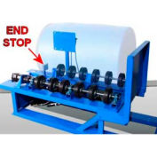 Roll Poly Drum Option POLY-456FI on Morse® 456 - Field Installed with Extra Wheels & End Stop