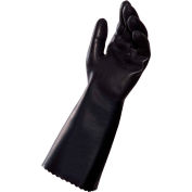 MAPA® NL339 Chemzoil® Neoprene Coated Gloves, 14" L, Heavy Weight, 1 Pair, Size 9, 339429
