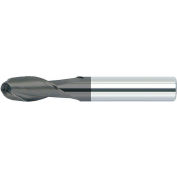 Global Industrial Ball End Mill, Power A, 2 flûtes, 3-1/2"L x 5/8 » Dia., 1-1/4 » Longueur de coupe