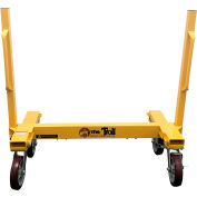 TROLL 3000lb Capacité Chariot de cloisons sèches, 48 « L x 23 " L x 44 « H