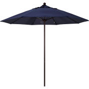 California Umbrella 9' Patio Umbrella - Olefin Navy - Bronze Pole - Série Venture