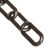 Mr. Chain Heavy Duty Plastic Chain Barrier, 2"x50'L, Black